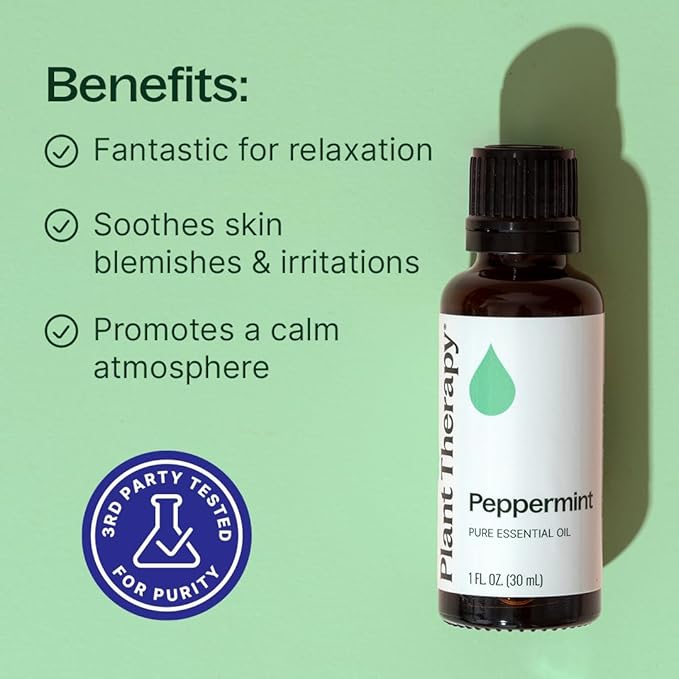 Aceite Esencial de Menta Plant Therapy 30 mL Puro y Natural miniatura 2