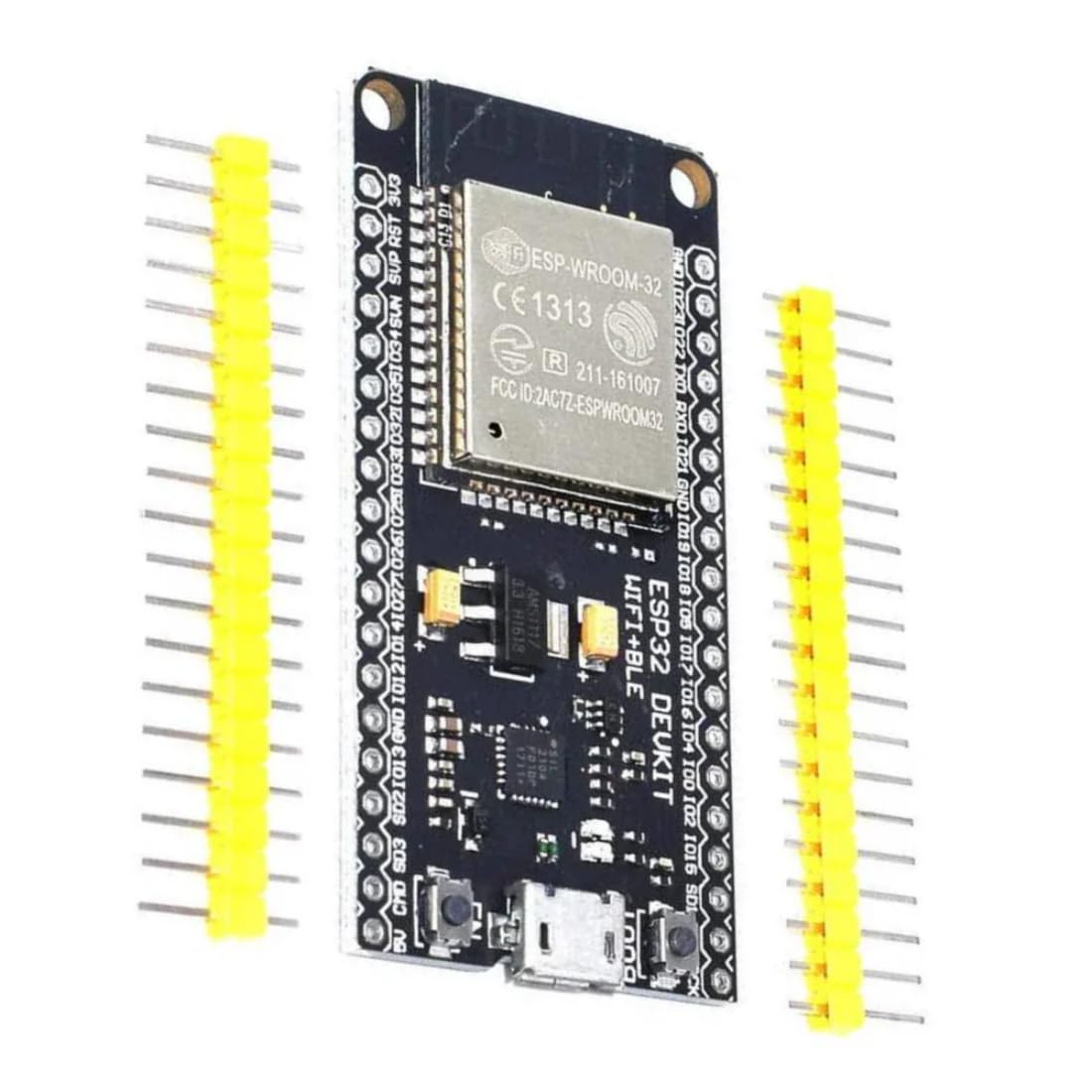 robocraze esp32 mh-et live module | wifi + bluetooth dual mode iot development board with 2.4ghz wireless, low power mcu, integrated antenna for arduino, smart devices, robotics & embedded projects