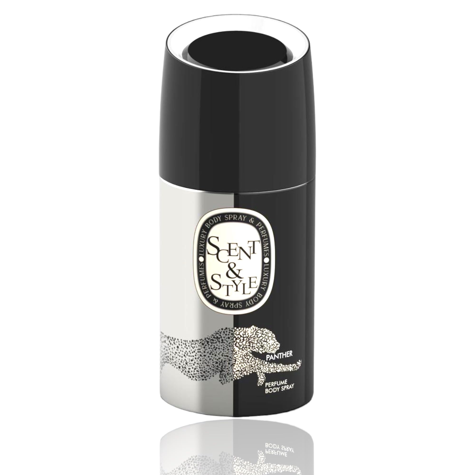 Scent & Style Panther Perfume Body Spray Deodorant 250ml For Men