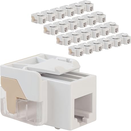 ICC RJ11 Keystone Jack for EZ Style