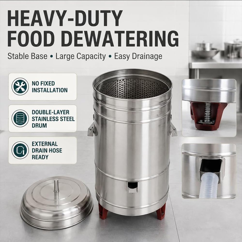 Odśrodkowa wyciskarka do warzyw i suszarka wirowa 5kg