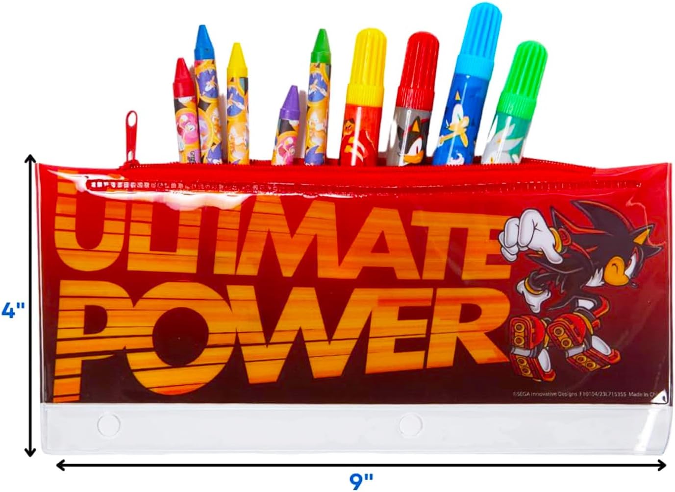 Sonic - Brandclub - Sonic The Hedgehog Art Set for Kids, Toddlers