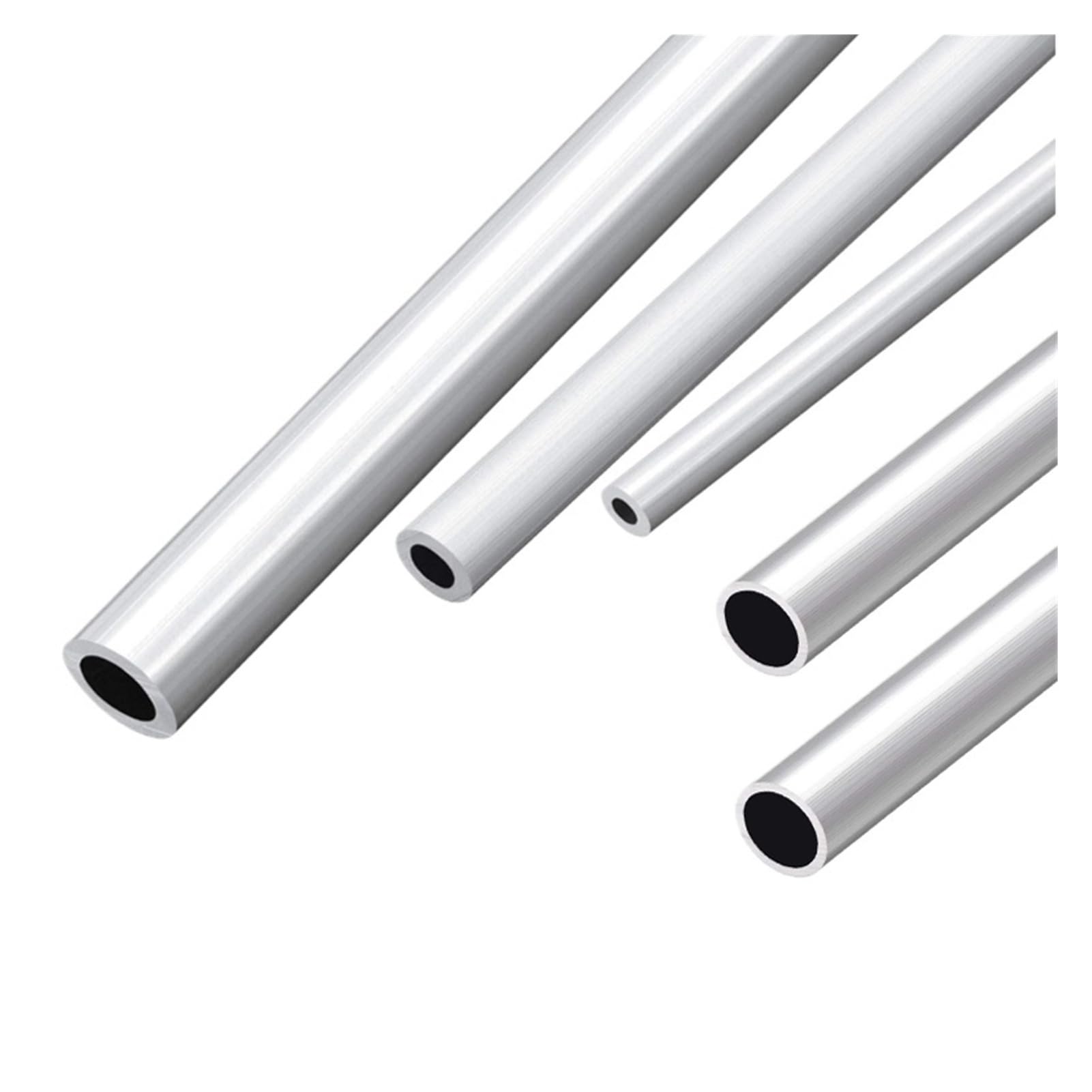 1pc Aluminium Pipe Thickness 0.5~3mm OD 5-20mm ID 3~18mm Straight 200mm 500mm Long Round 6063 Aluminum Alloy Tube(200mm,OD 20 x ID 18mm)