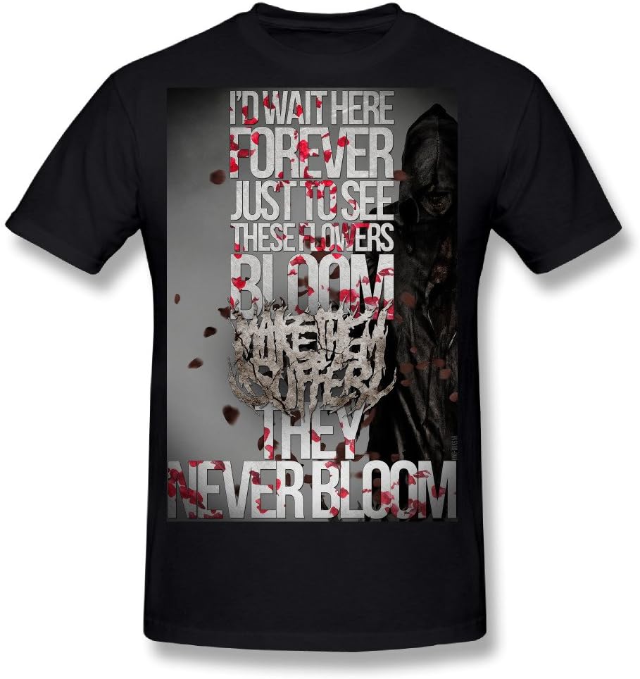 NeloimageMen Make Them Suffer Neverbloom Letters Image Design Size M T-Shirt