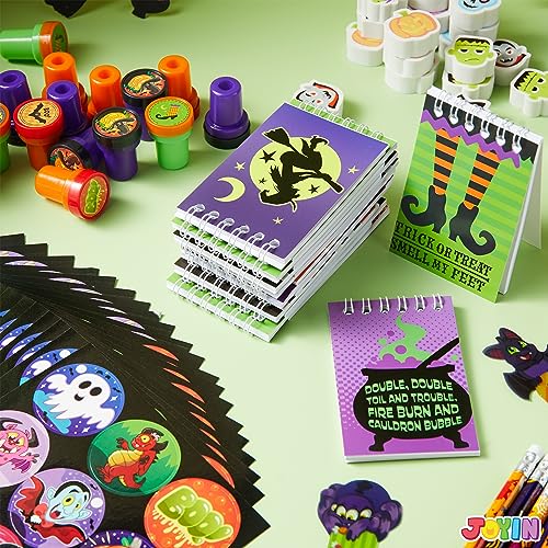 Miniatura 8 de Joyin Juego De Papelería De Halloween De 192 Piezas, Regalos De Truco O Trato Para Niños, Paquete De 24 Papelería Temática De Halloween Para Recuerdos De Fiesta, Premios De Juego De Carnaval,