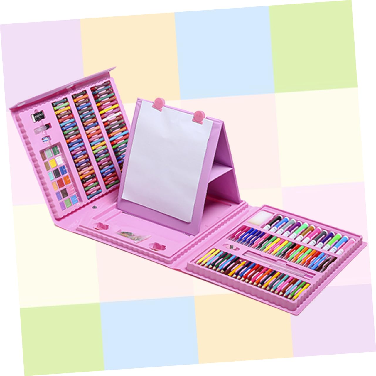 Set di Penne Gel per Disegno 208 Pezzi Rosa per Adulti e Ragazzo Ragazza | Plastica, Scrittura Fluida e Punta Fine, per Diari e Album Fotografici, Inchiostro a Flusso