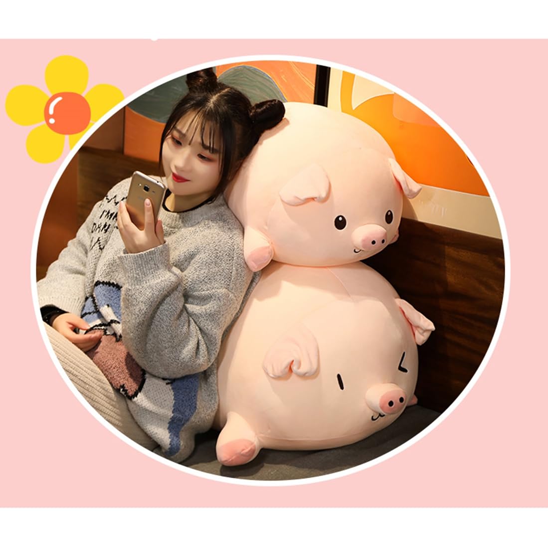 ★１００cm❤️特大1kg❤️新品❤️ぶた❤️ぬいぐるみ❤️BIG❤️ブタ ☆100cm❤️特大1kg❤️新品❤️ぶた❤️ぬいぐるみ❤️BIG