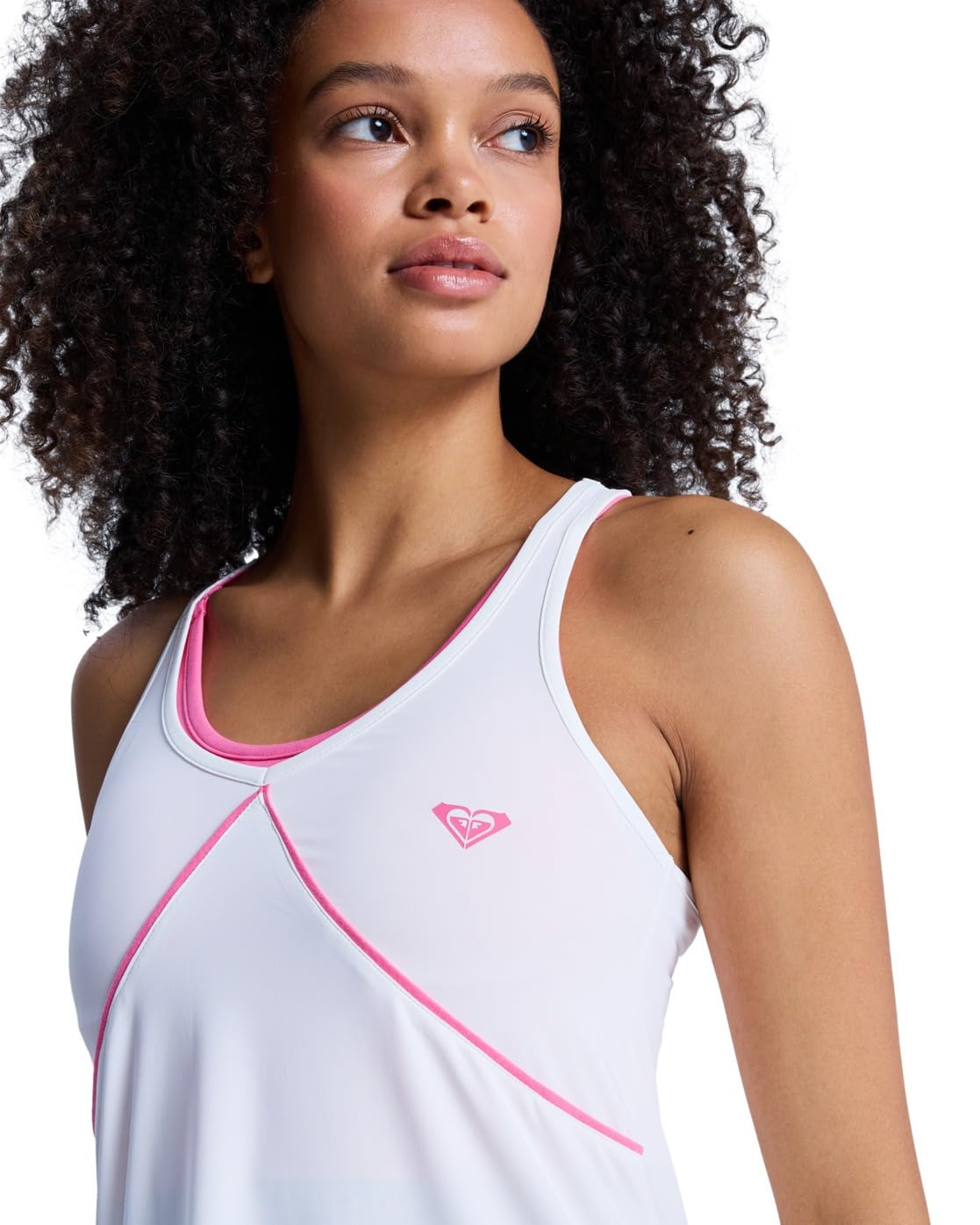 Roxy Move Free 2 - Débardeur Technique sans Manches - Femme - XS - Blanc