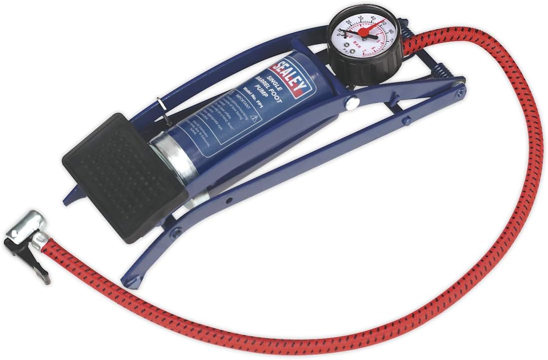 Michelin Double Barrel Foot Pump Amazon.co.uk Automotive