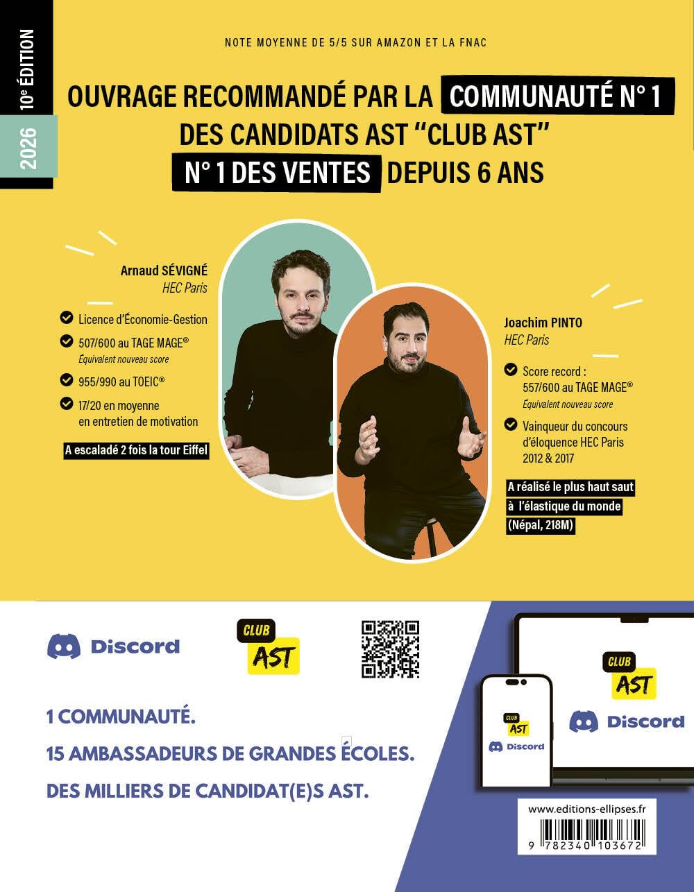 Le Grand Manuel du TAGE MAGE – N°1 DES VENTES: 18 tests blancs + 200 fiches de cours + 2000 vidéo (2026) (Les manuels de référence)