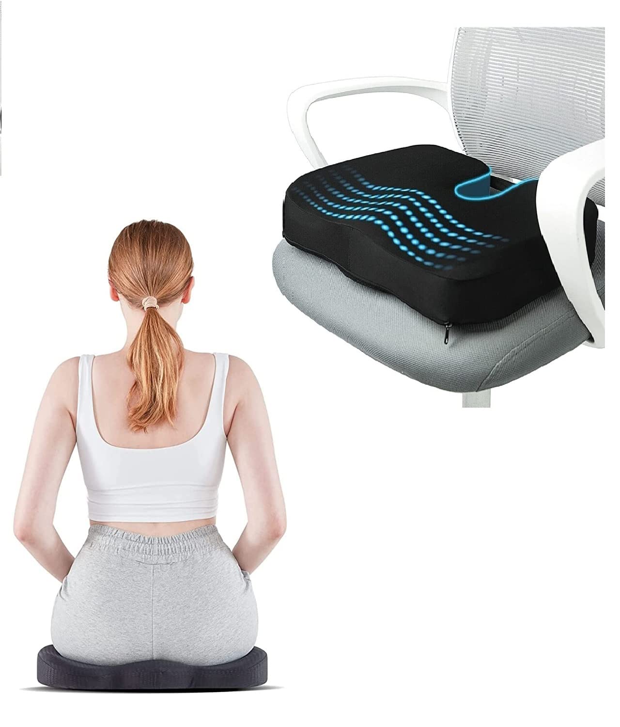 Ankanorm Visko Cocix Minder Oturma Minderi Basur Hemoroid Minderi Ortopedik Oturma Minderi Simidi Yastığı