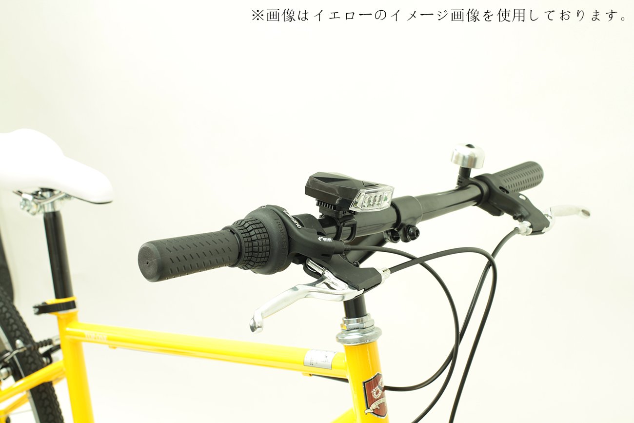 Amazon | クロスバイク 26インチ スチール シマノ製 6段変速