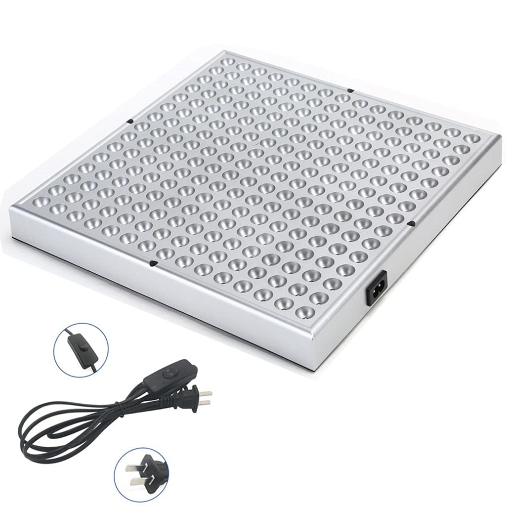 45W LED Terapia de Luz Roja, Panel de Luz Roja 660nm Rojo 850nm Infrarrojo Cercano Dispositivo de Terapia de Luz para Músculo Piel, Alivio del Dolor