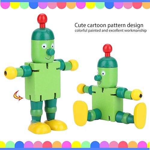 Miniatura 5 de Juguetes del robot de los niños, juguetes del robot, material de madera para los cabr