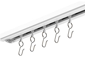 Room Divider Ceiling Track Hangs Elegance Where You Need It