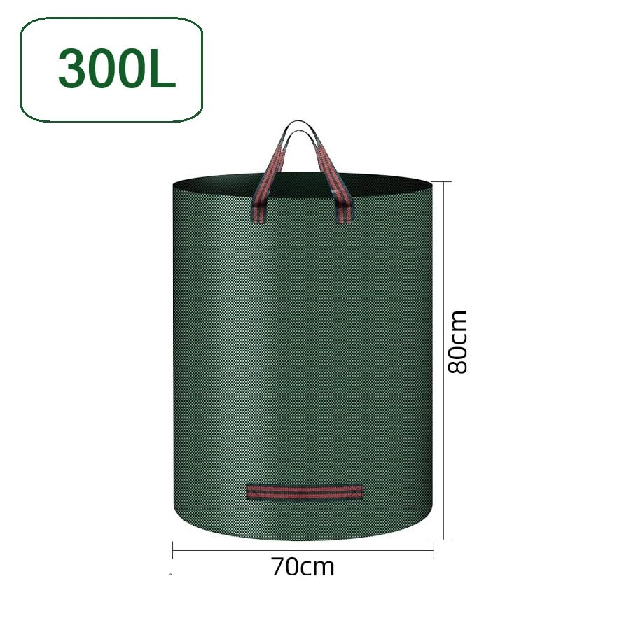 Sac à déchets de jardin, sacs à feuilles, pliable et imperméable, robuste, pour feuilles, coupe de pelouse
