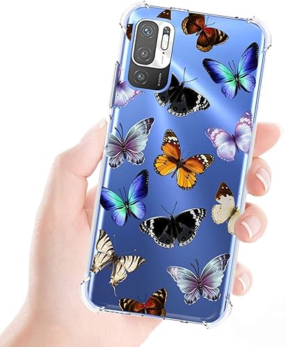 Miniatura 6 de Funda de teléfono para Redmi Note 10 5GPoco M3 ProRedmi Note 10T 5G M2103K19G Funda para niñas y mujeres, funda protectora transparente de TPU suave