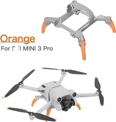 Miniatura 10 de for DJI Mini 3 Pro Foldable Landing Gear Extension Support Legs Extender Protector for DJI Mavic 3 Mini 2SEAir2S Drone Accessories Drone Parts