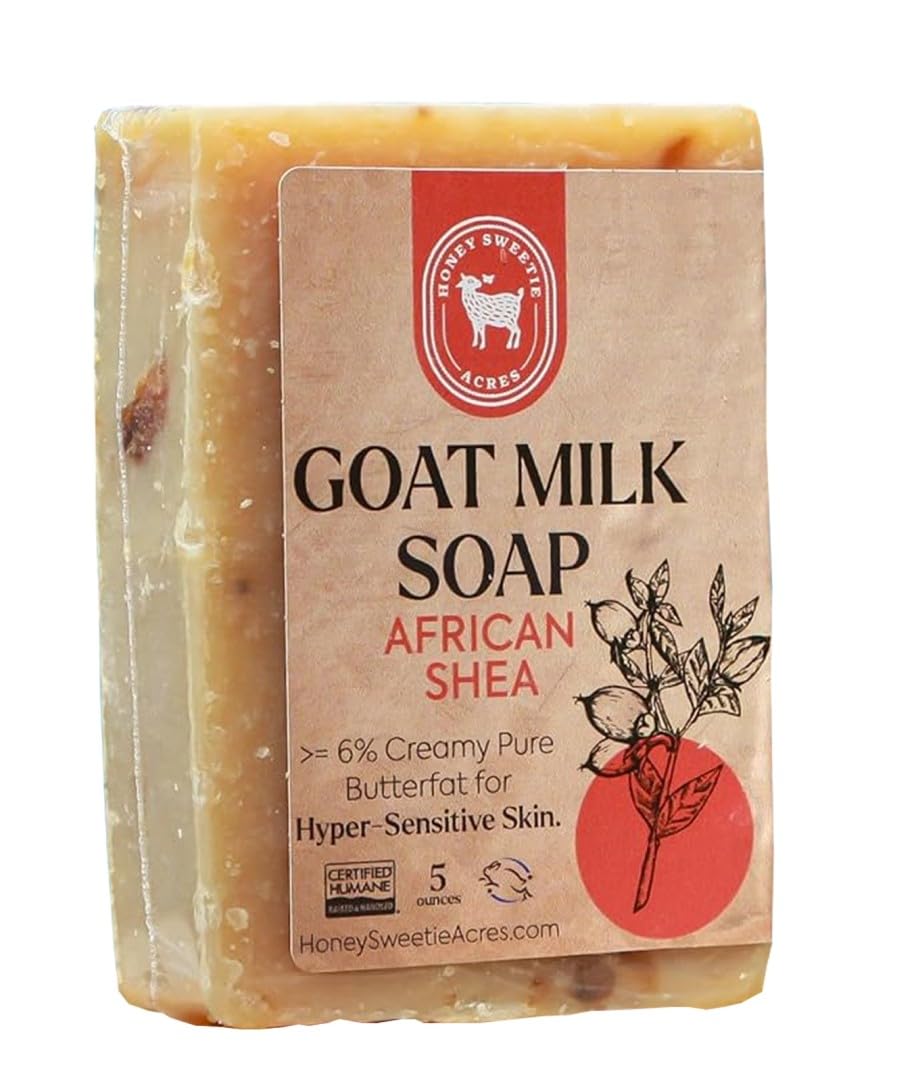Honey Sweetie Acres African Shea Goat Milk Soap –...