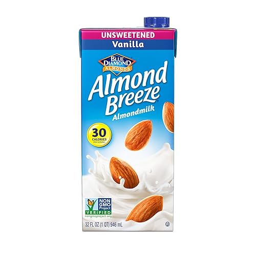 Miniatura 3 de Blue Diamond - Leche de almendras y almendras sin azúcar, 32 onzas (paquete de 12)