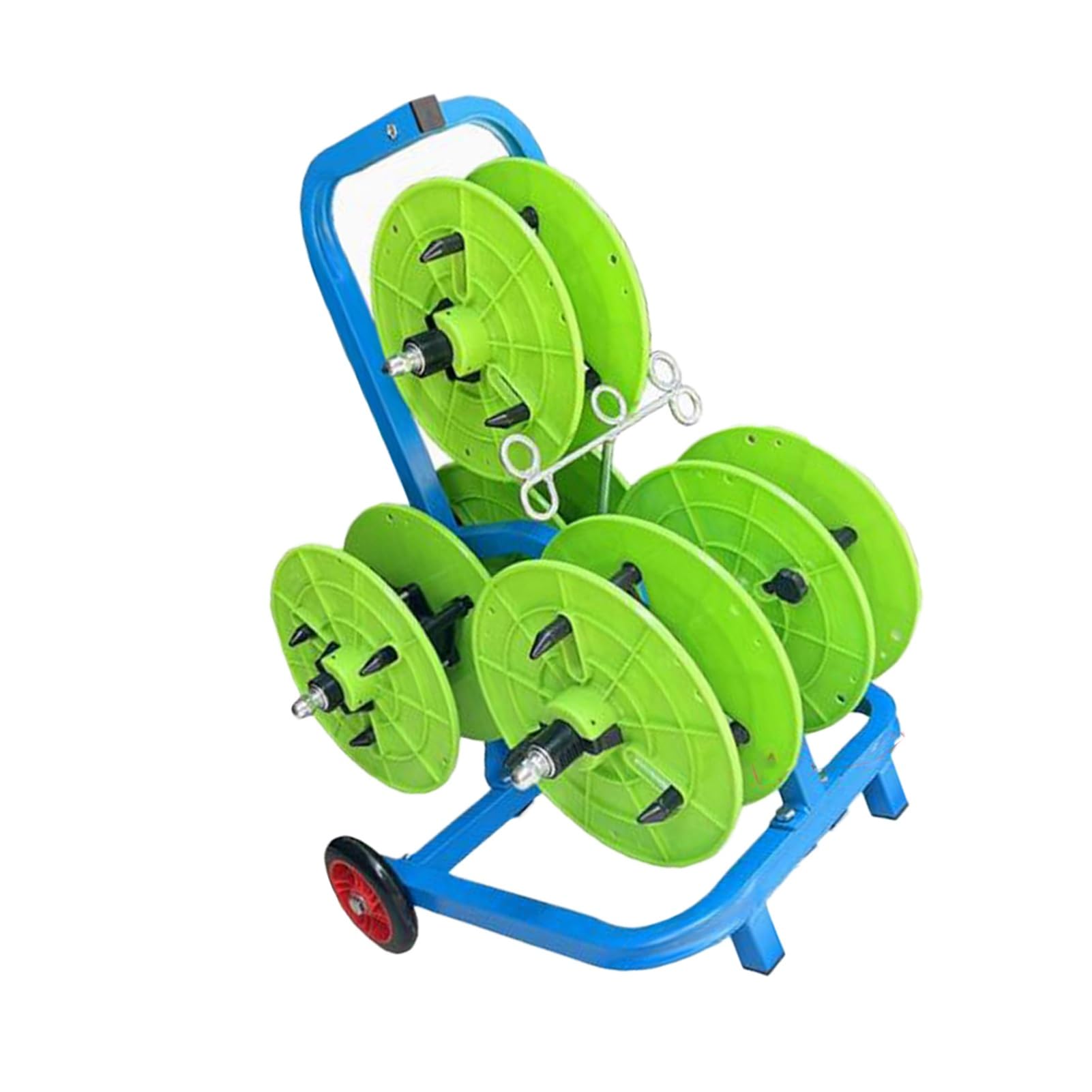 Porte-bobines distributeur de câbles portable en acier pour atelier