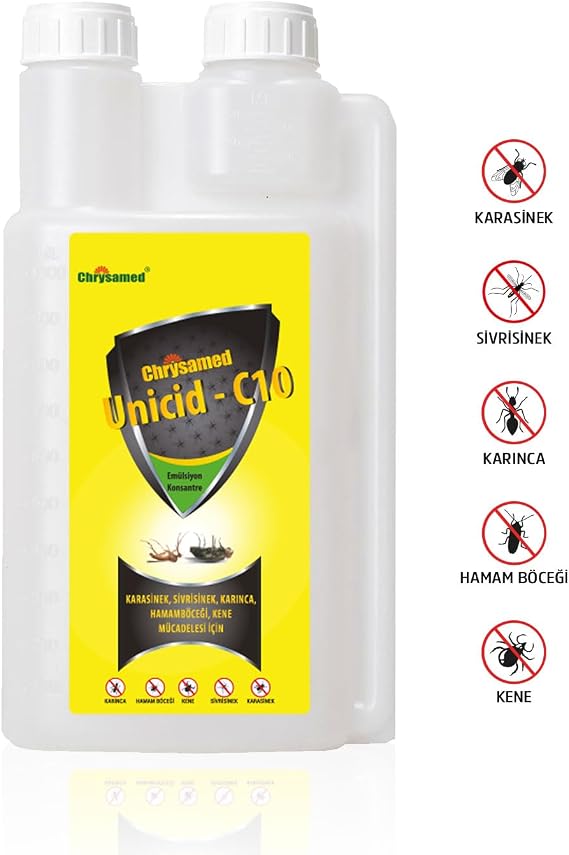 Chrysamed Unicid - C10 1 Lt Scale Concentrated Bocek Medicine Hasere Killer