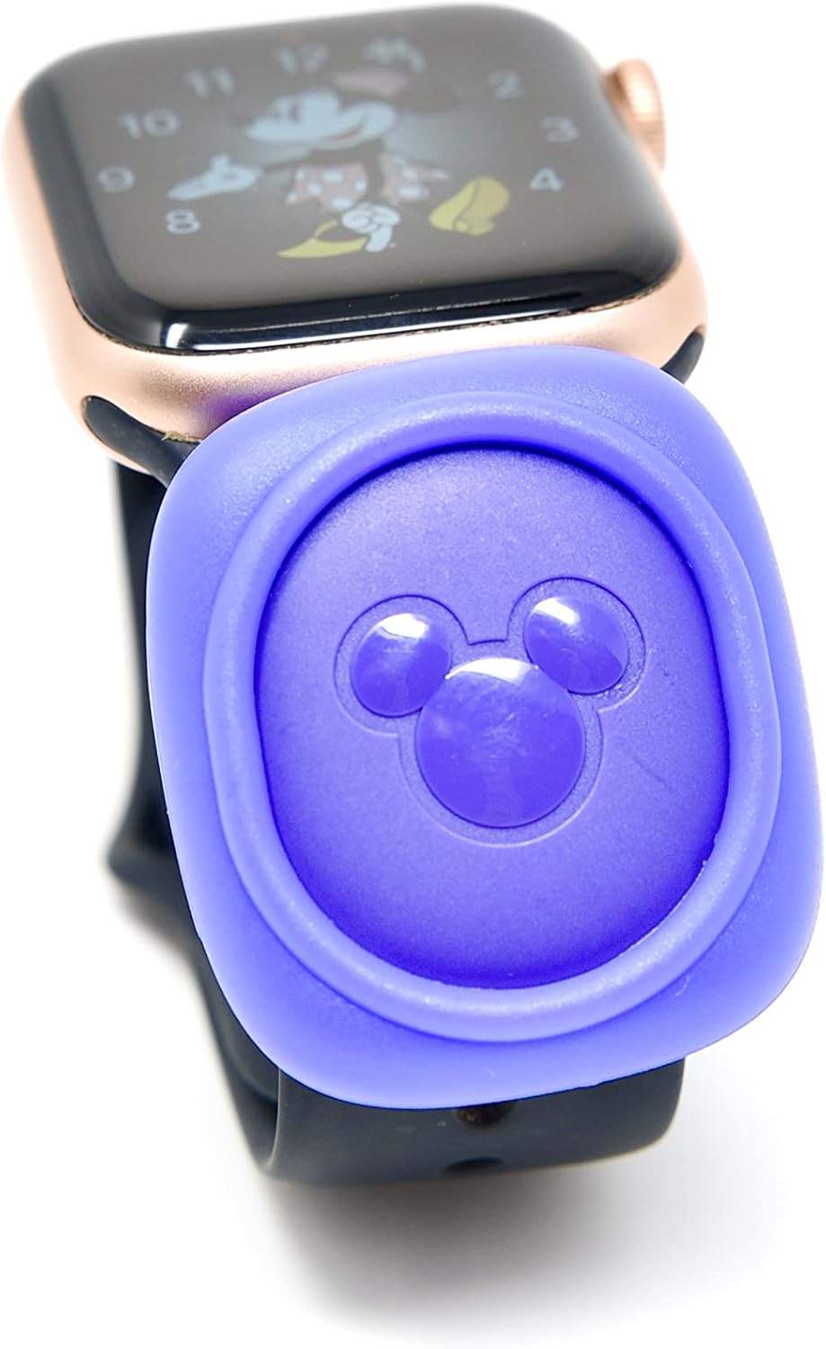Luke3DP Watch Adapter Compatible with Disney Magic Band/Traditional Watch (Purple