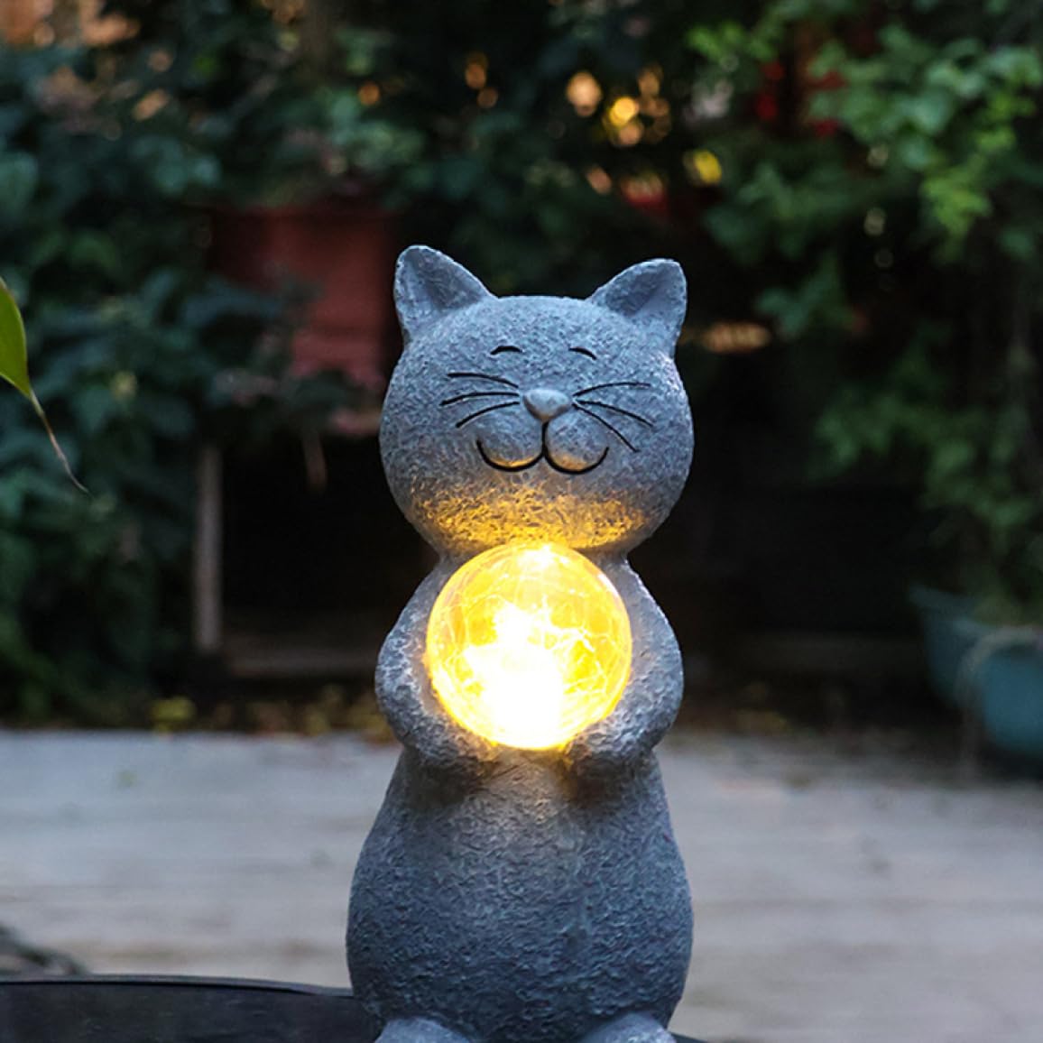 布施猫の置物 ライト付き 布施猫の置物 ライト付き 布施猫の置物 ライト付き 布施猫の置物