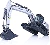 Kabolite 1/18 RC Hydraulic Excavator Huina K961 Standard Version K336GC Digger Construction Vehicle Model, TH22604-AMZUS2-S