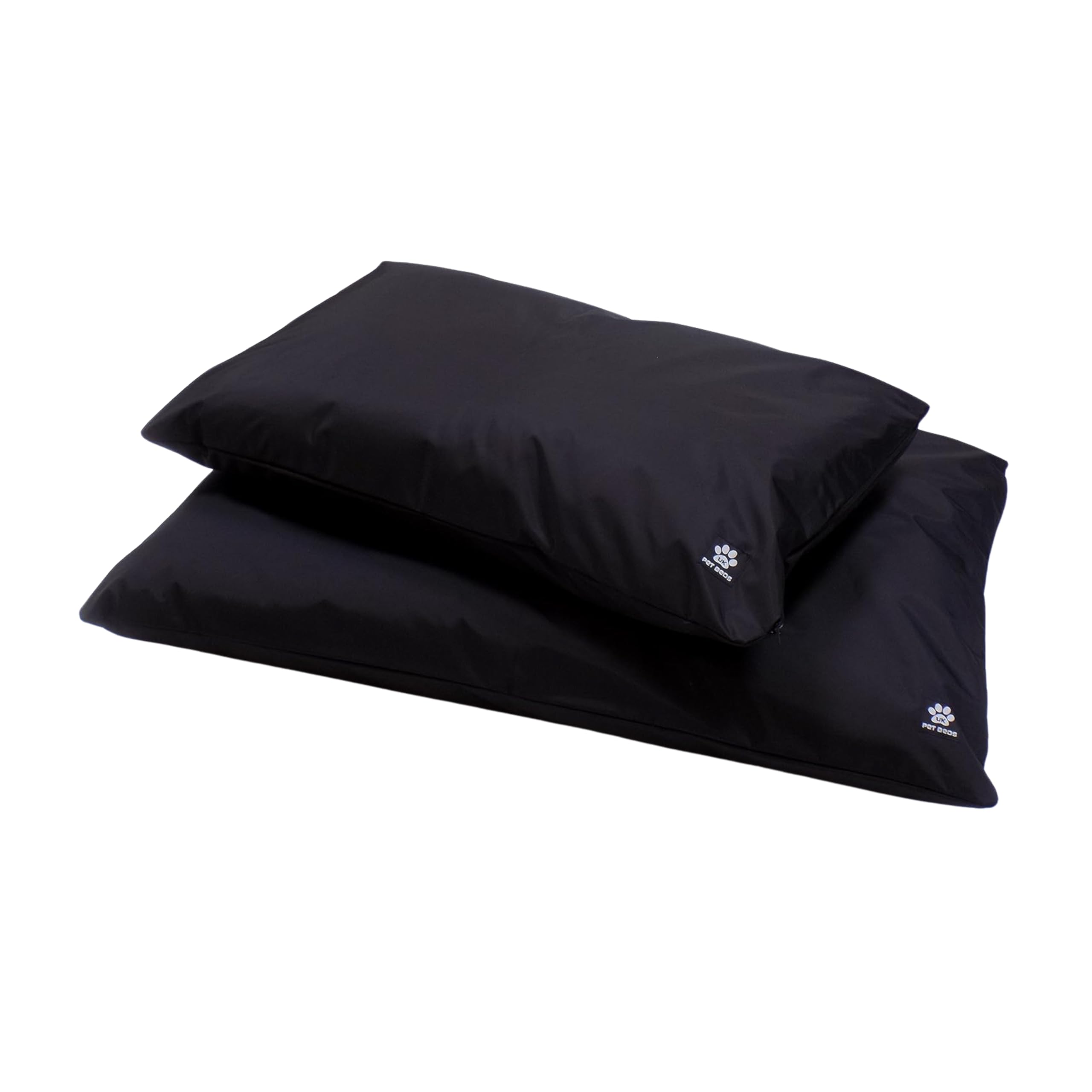 UK Pet Beds Replacement Dog Bed Cover - Heavy Duty Waterproof - Easy Clean - Size Large - Colour Black