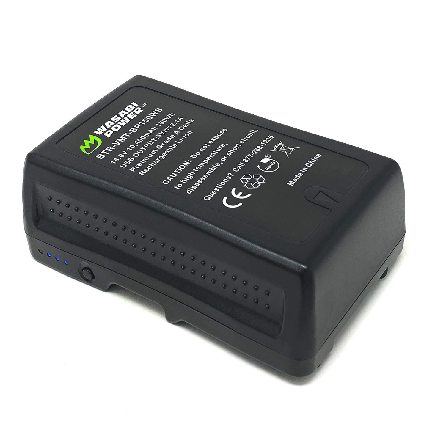 Amazon.com : Wasabi Power V Mount/V Lock Battery (150Wh, 14.8V