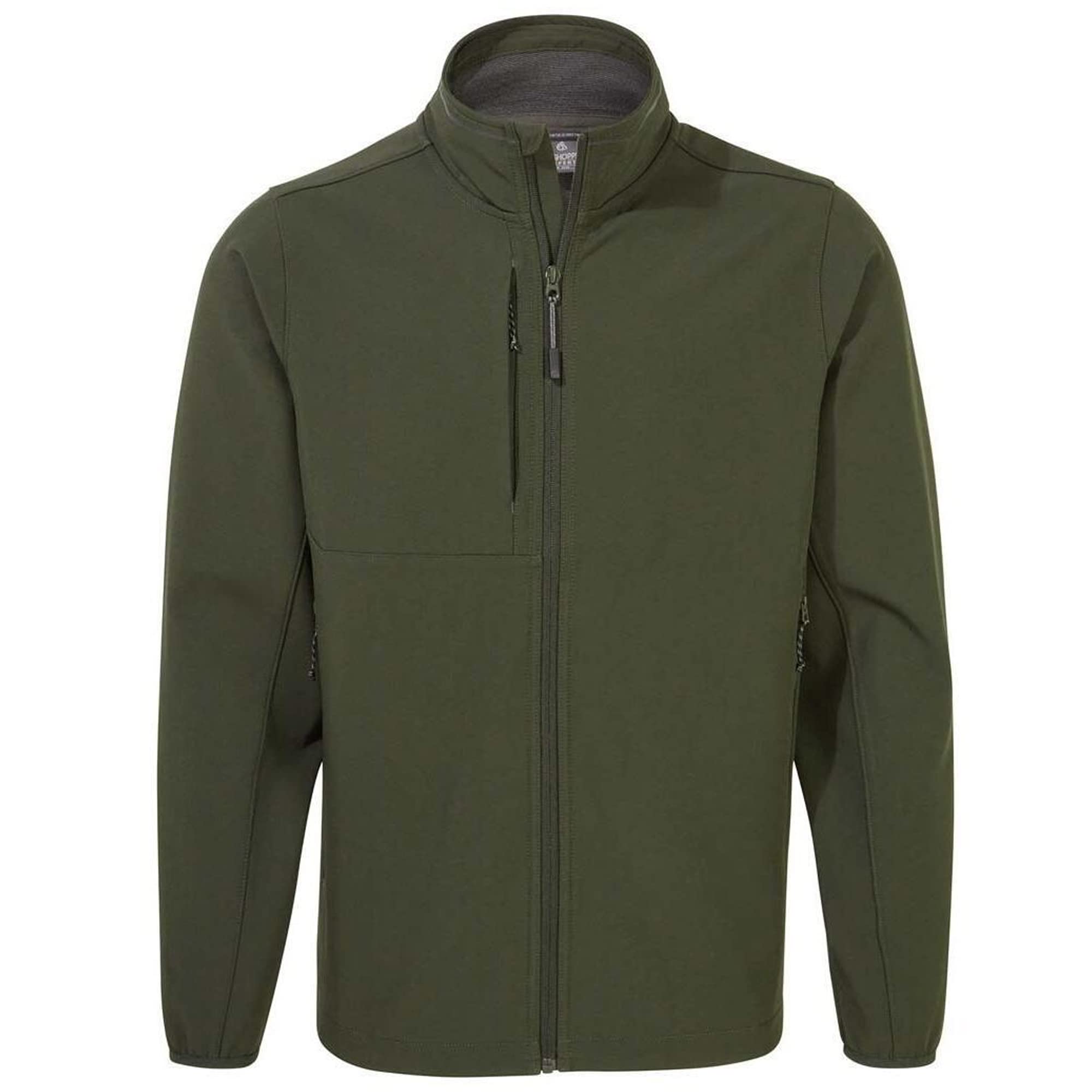 Craghoppers Mens Expert Basecamp Jacket Softshell, Dark Cedar, XL