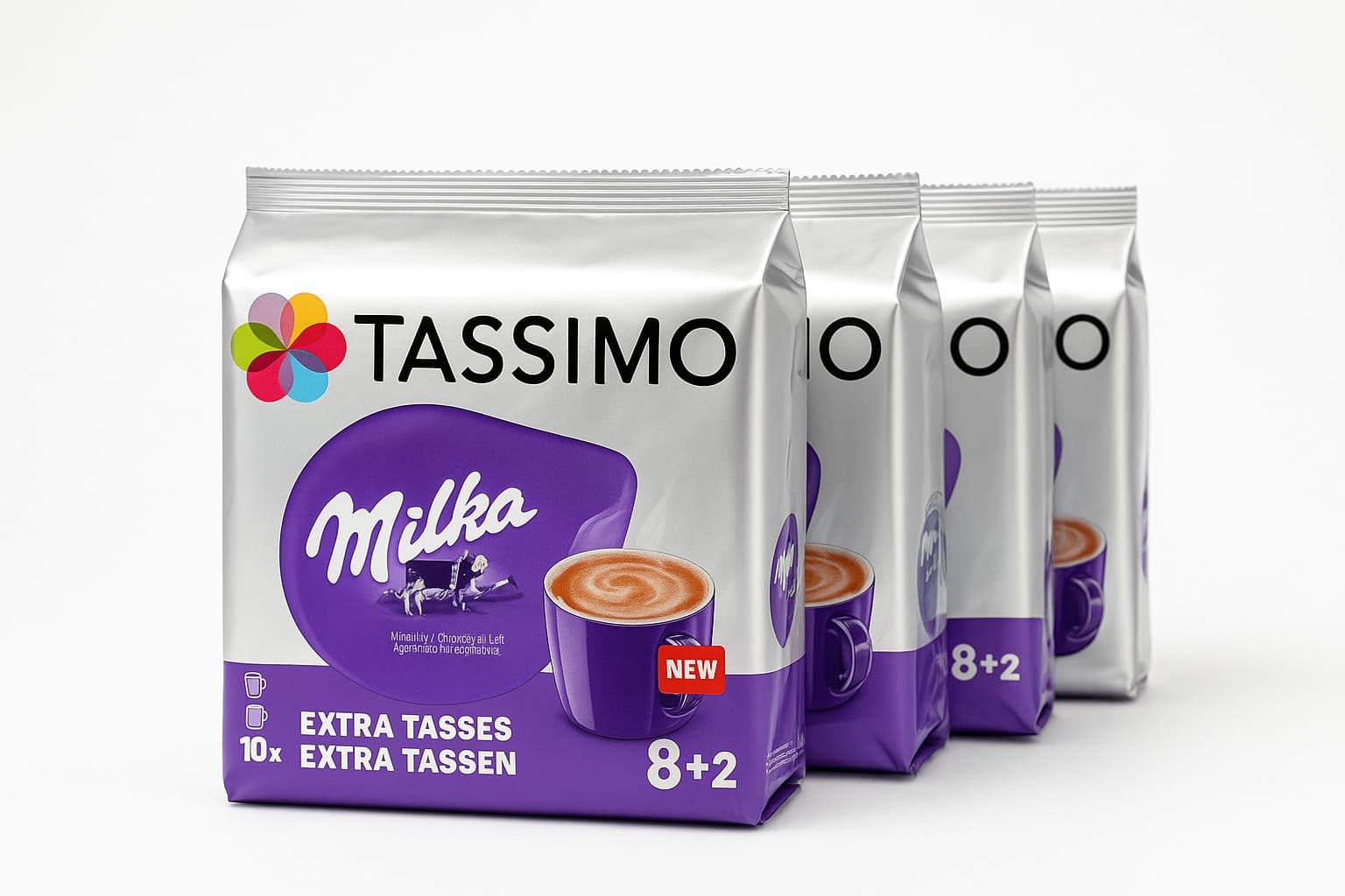 Tassimo Milka Lot de 5 T-Discs 40 Portions