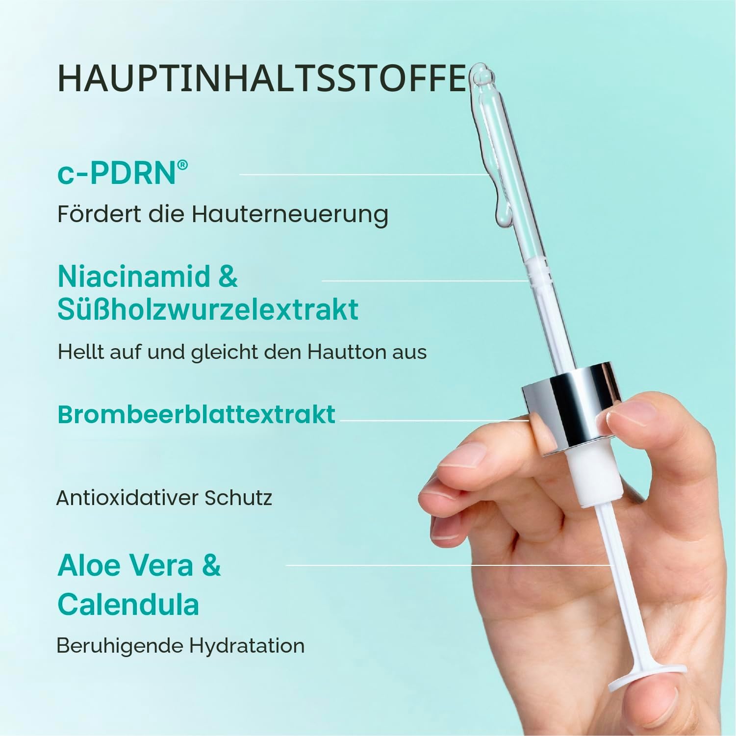 REJURAN Turnover Ampoule, C Pdrn Original Salmon Dna Pdrn Gesichtsserum Für Verjüngung, Straffung, Feuchtigkeitsversorgung Und Jugendlichen Teint, 1,01 Fl Oz (1Er Pack)