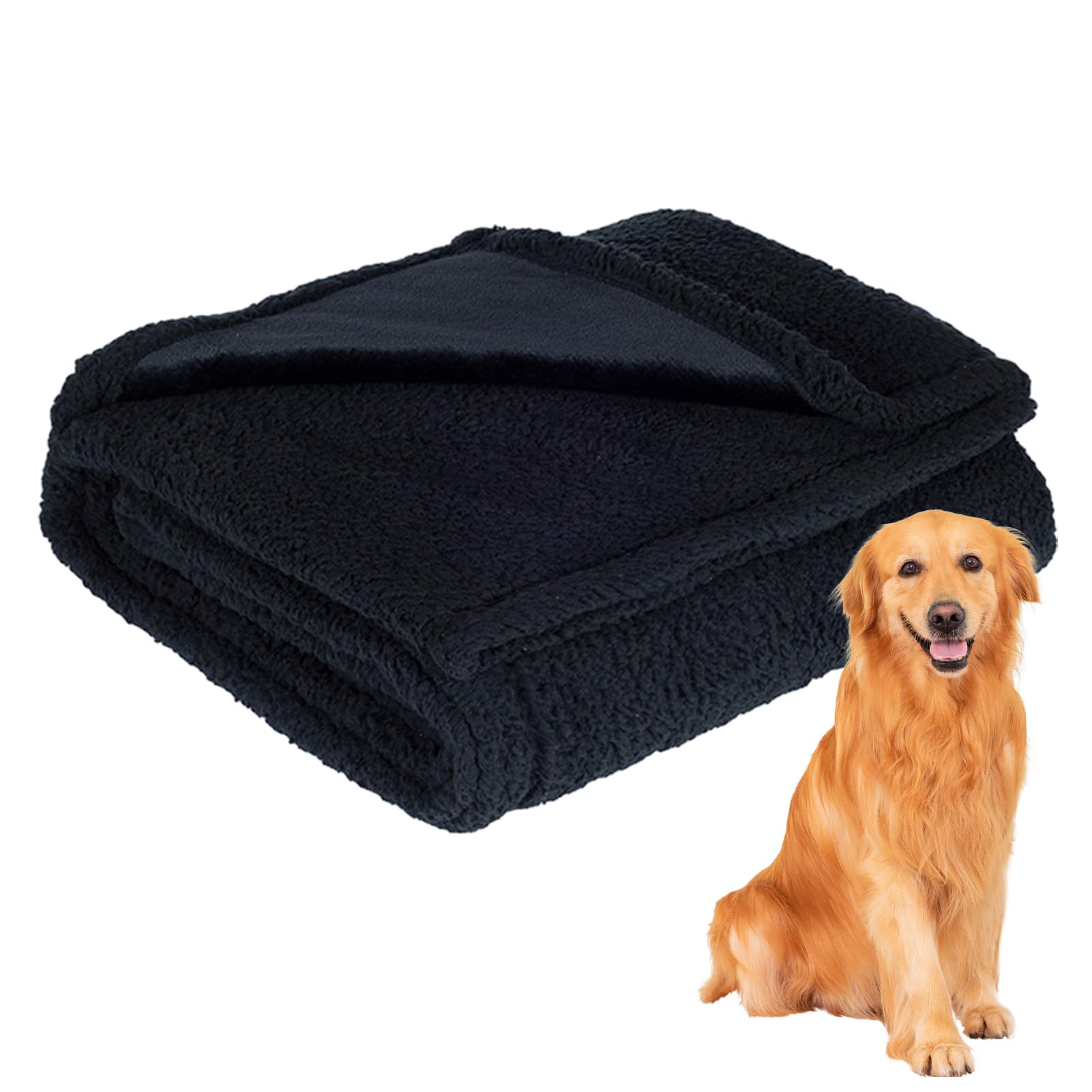 Protector de muebles de forro polar, manta impermeable | patas de franela | estampadas, mantas de franela gruesa para mascotas, manta impermeable para gatos, manta lavable para perros, gatos domésticos