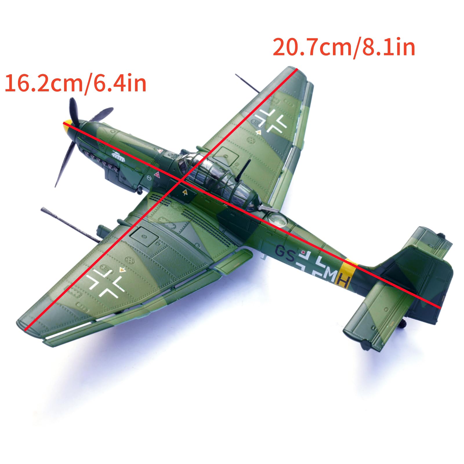 Amazon.co.jp: 1:72スケール WWII ドイツ スツーカ ユンカース