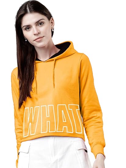 Women's Cotton Hooded Neck, Zipper and Round Neck Sweatshirt