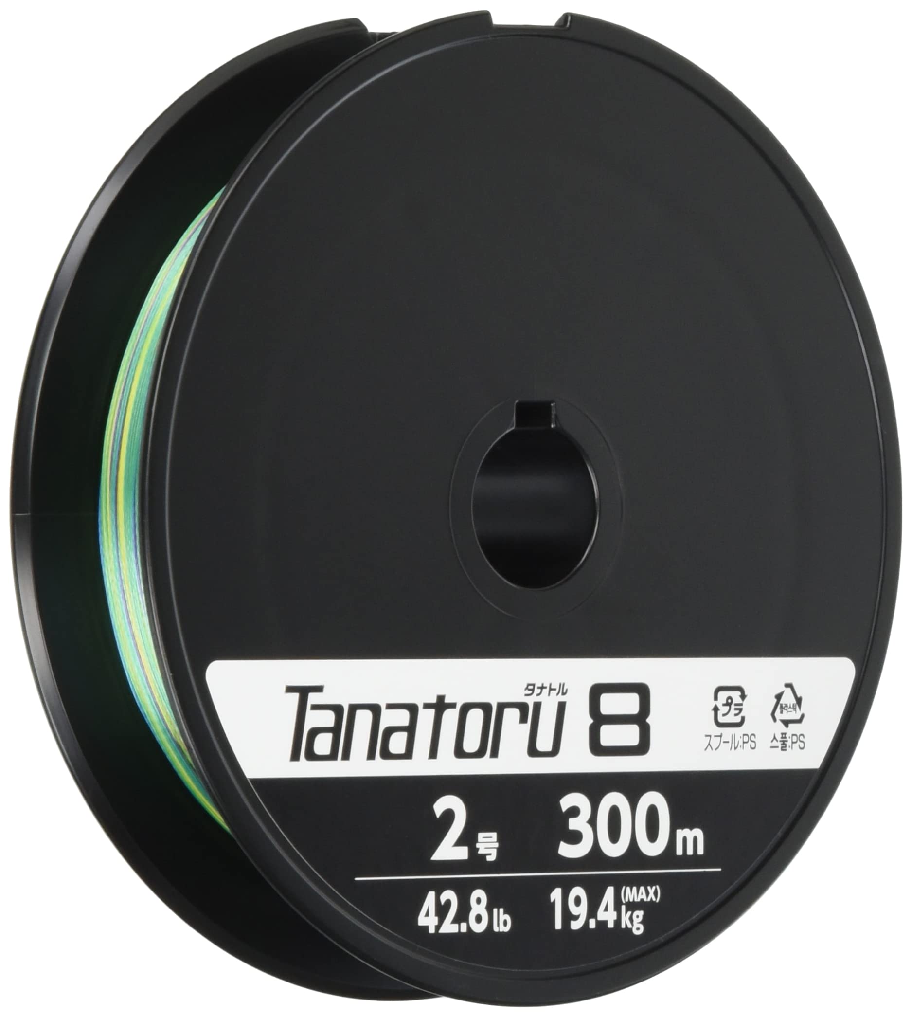 Shimano Tanatoru 8 PE Line, 492.1 to 984.3 Feet (150 to 300 M), No. 0.6 to 4.0 300m No. 2.0