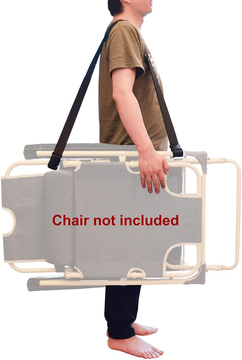 WINGKIND Adjustable Beach Chair Carry Strap Folding Chair Shoulder