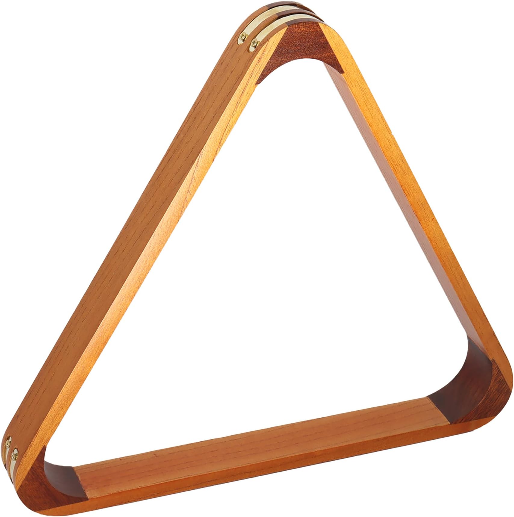 GSE Games & Sports Expert 2-Tone Solid Wood Billiard 8-Ball Triangle & 9-Ball Diamond Pool Ball Racks