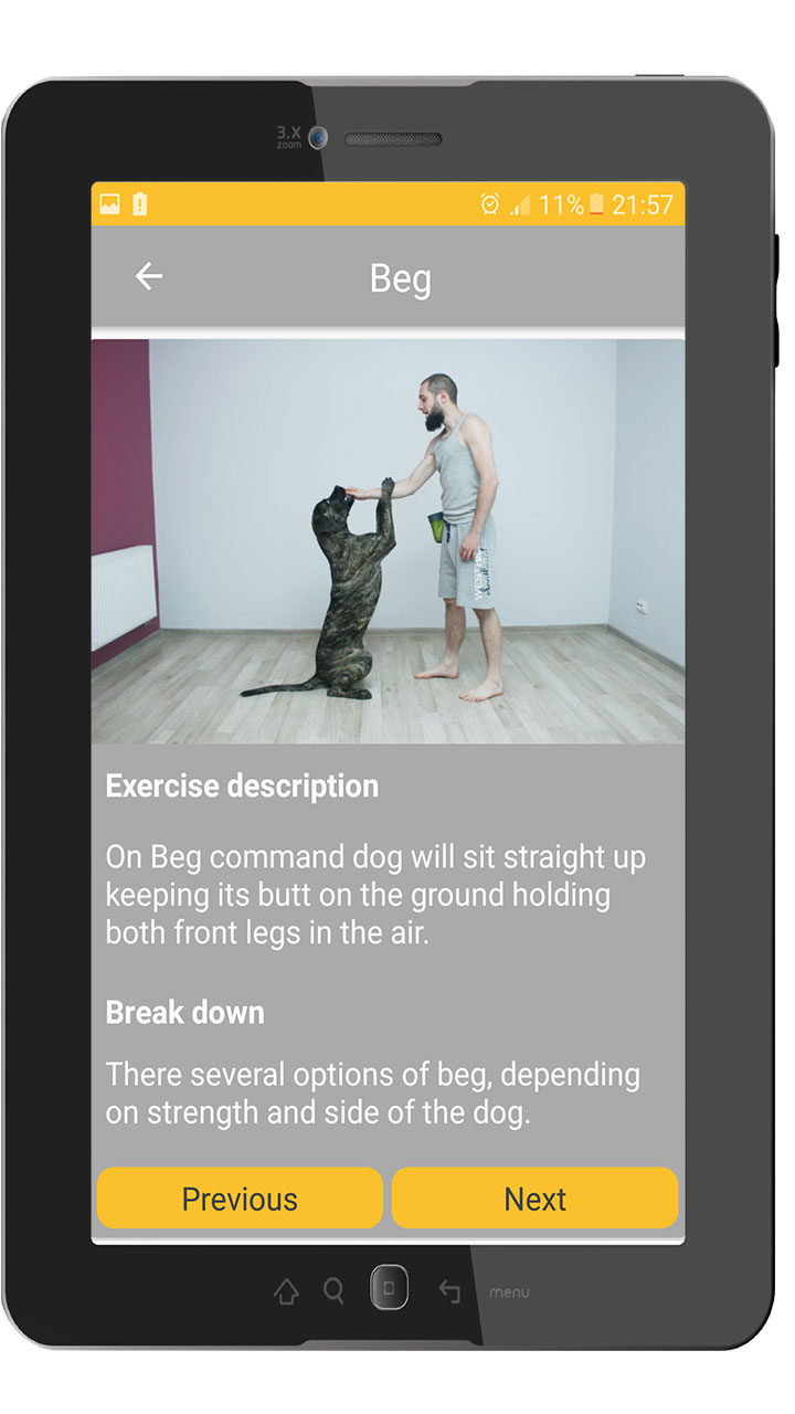 Dog Training! exercises, tricks and information App on Amazon Appstore