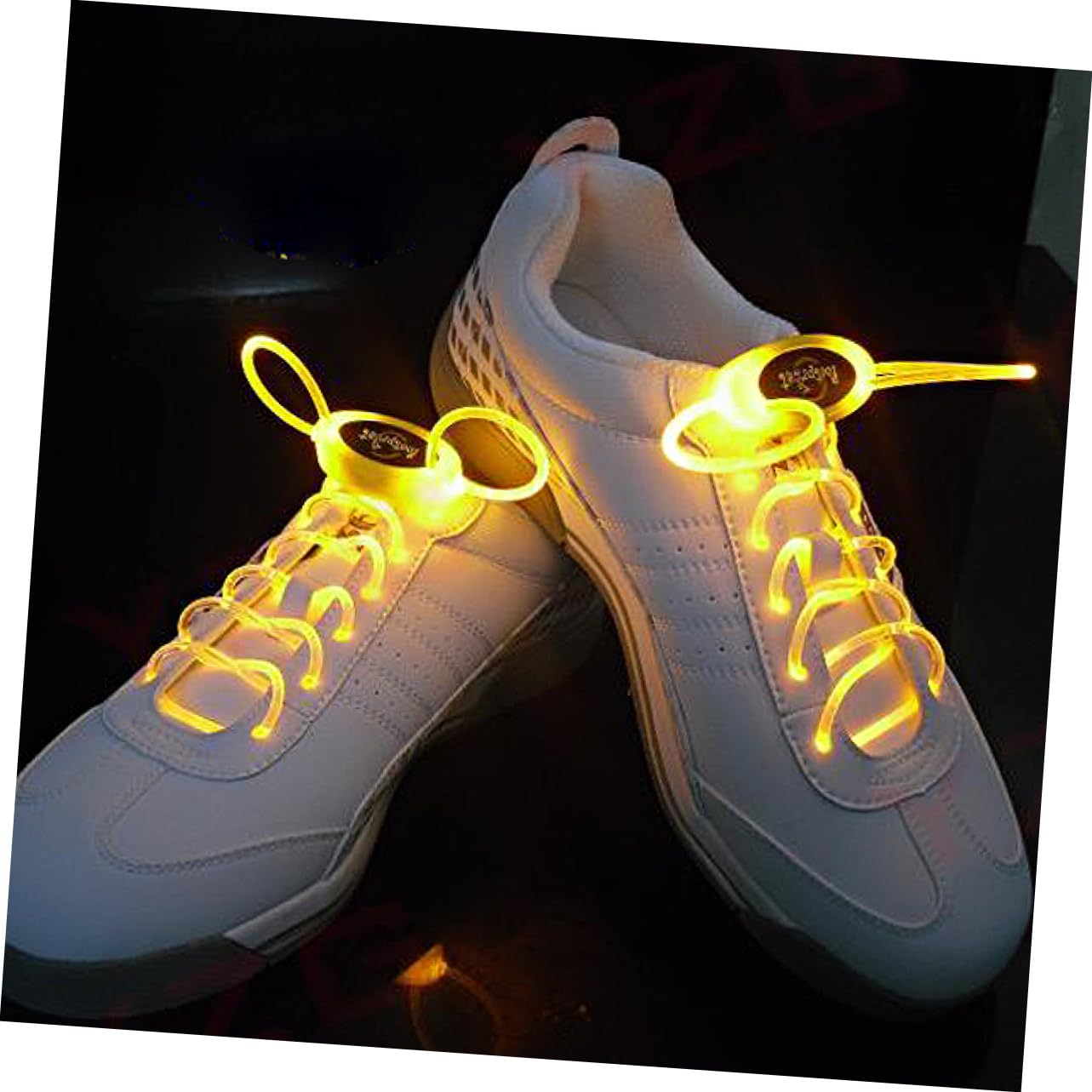FOMIYES 2piezas Cordones Led Intermitentes Brillantes Impermeables y Decorativos Para Fiesta y Deporte