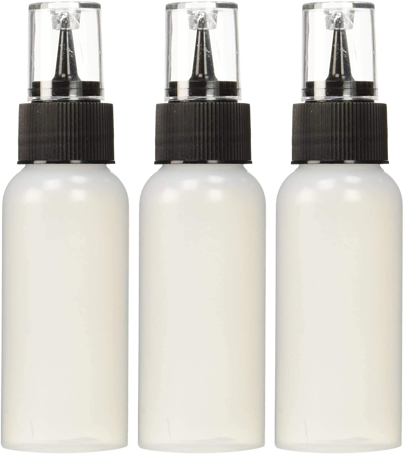 Botellas de escritor vacías Deco Art de 2 oz para evitar manchas al dosificar pintura