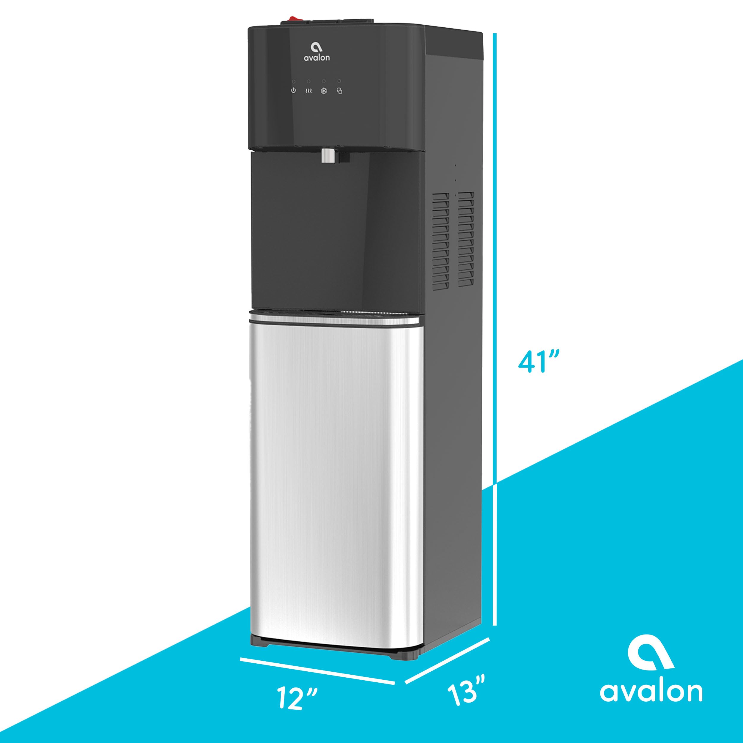 Avalon Bottom Loading Water Cooler Dispenser with BioGuard 3
