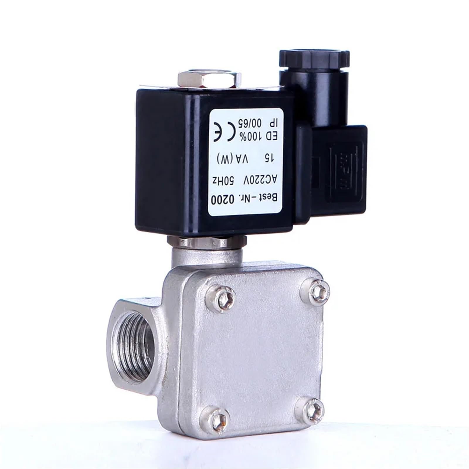 QXWPBIBAN 0927 Series high Pressure 1.6Mpa Normally Closed 304 Stainless Steel Solenoid Valve(110VAC)
