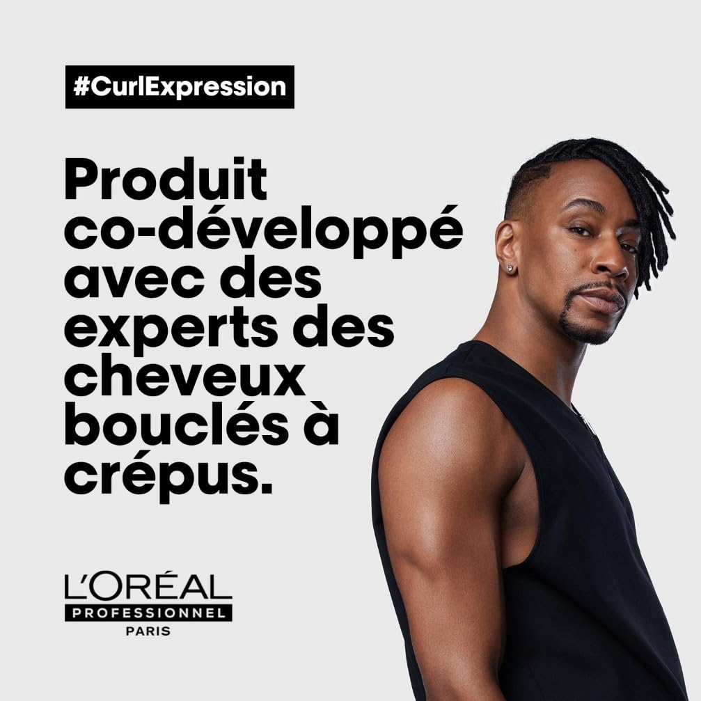 L'OREAL PROFESSIONNEL - Curl Expression - Tous Types de Cheveux Bouclés - Hydrate, Définit & Protège - Boucles 11 Fois Mieux Définies