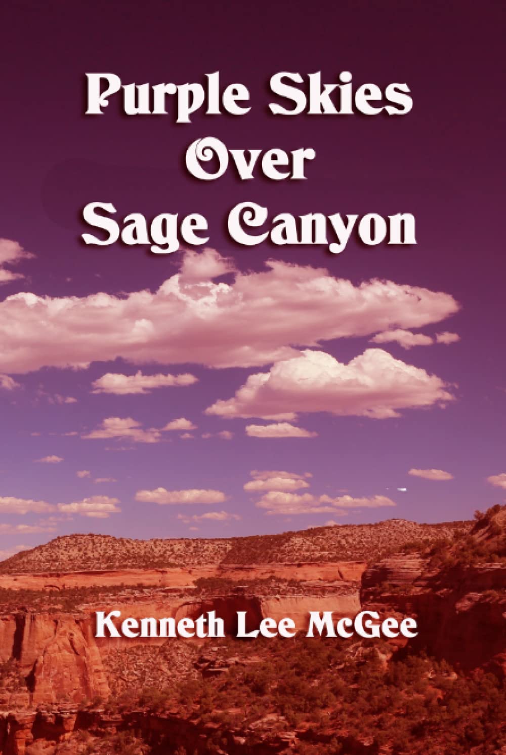 Purple Skies Over Sage Canyon