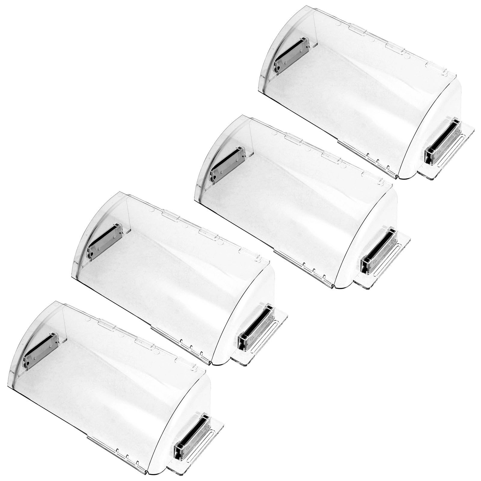 4 Piezas Deflector de Ventilación Magnético, Rejillas y Registro