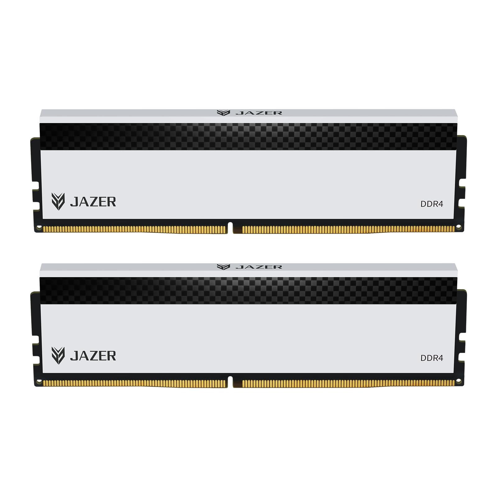 JAZER DDR4 RAM 32GB (2x16GB) 3200MHz CL18, XMP 2.0 Übertaktung, 1.35V UDIMM Desktop Speicher, Hochleistungs-Gaming Arbeitsspeicher