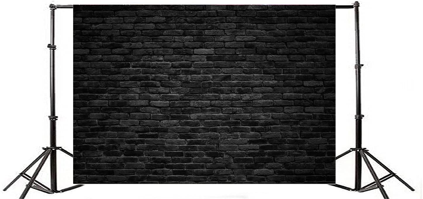 Renaiss 1.5x1m Vinyl Fotografie Achtergrond Zwart Goud Glanzend